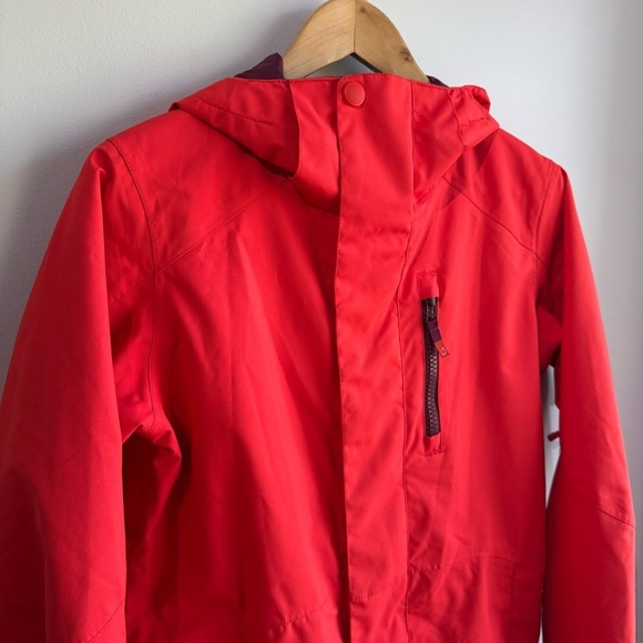 Burton DryRide Winter Jacket Womens S Red Waterproof Windproof Full Zip VGUC - Picture 2 of 16